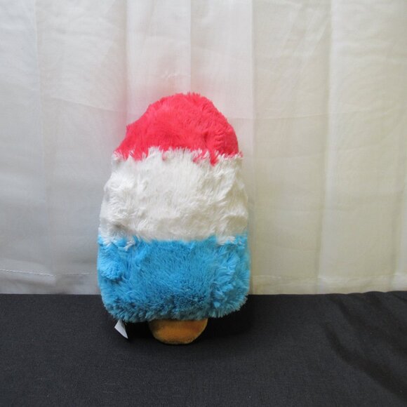 Squishable Plush Toy Bomb Pop Red White Blue  Popsicle 12” Ice Pop Soft Fuzzy Go - Picture 2 of 8